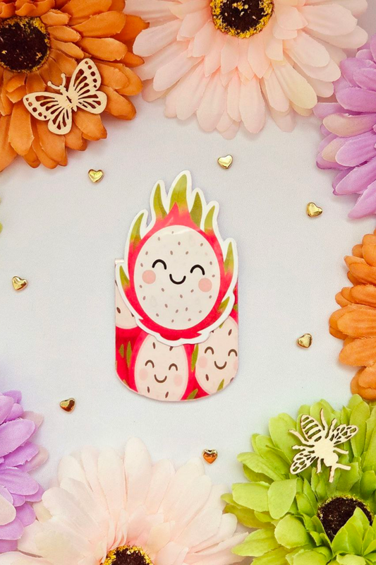 Dragon Fruit Magnetic Bookmark