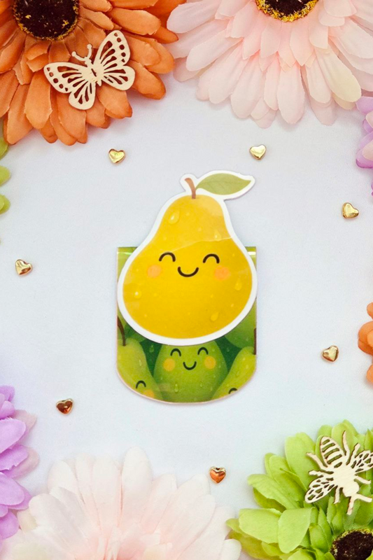 Pear Magnetic Bookmark