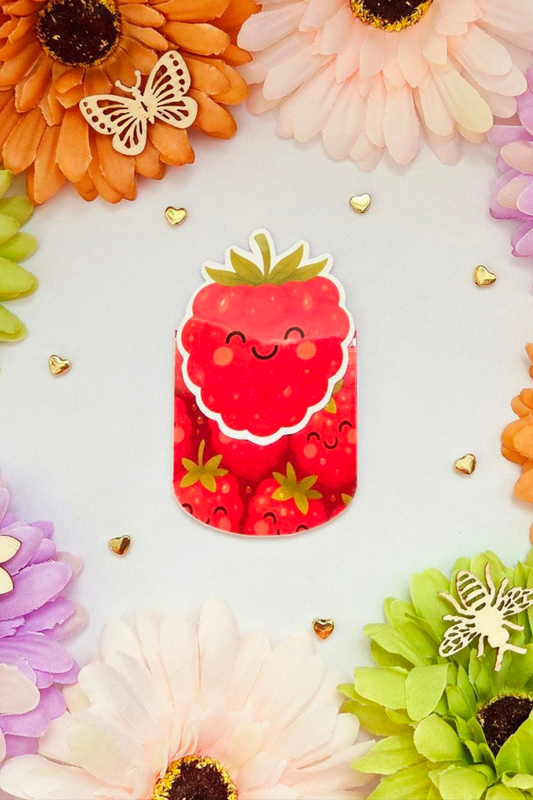 Strawberry Magnetic Bookmark