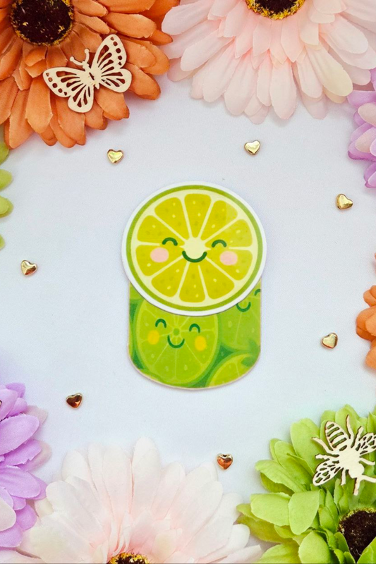 Lime Magnetic Bookmark
