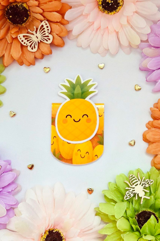 Pineapple Magnetic Bookmark