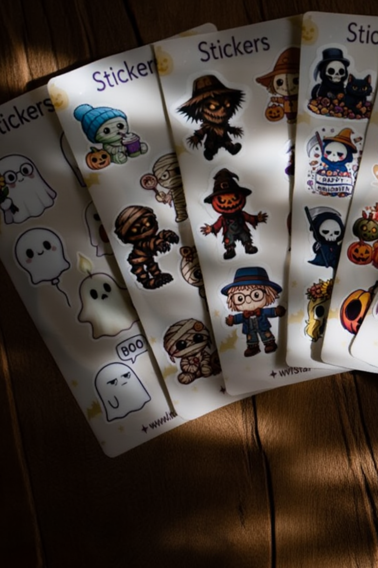 Haunted Cuties Collection - Pack of 9 sticker sheets