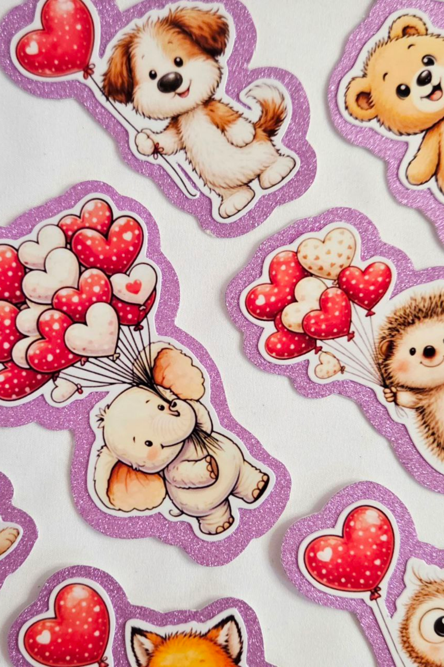 Bunny Glitter Sticker