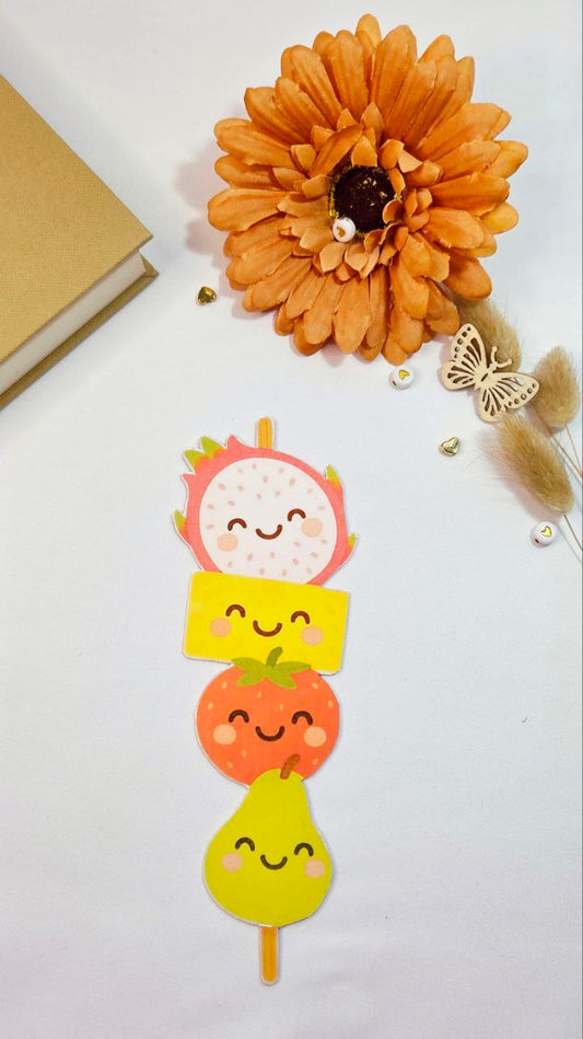 Tropical Fruit Skewer Bookmark