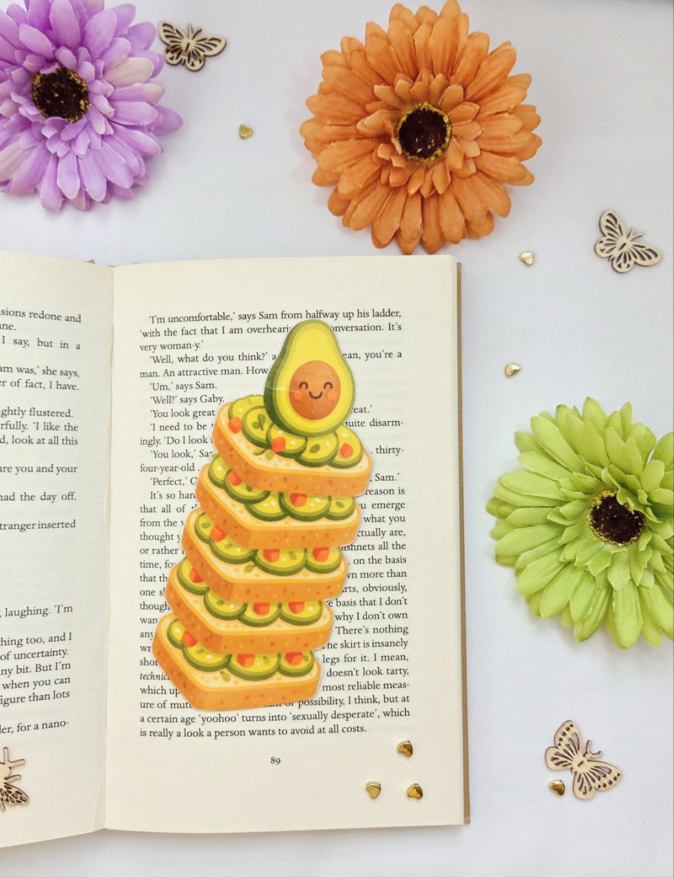 Avocado Toast Bookmark