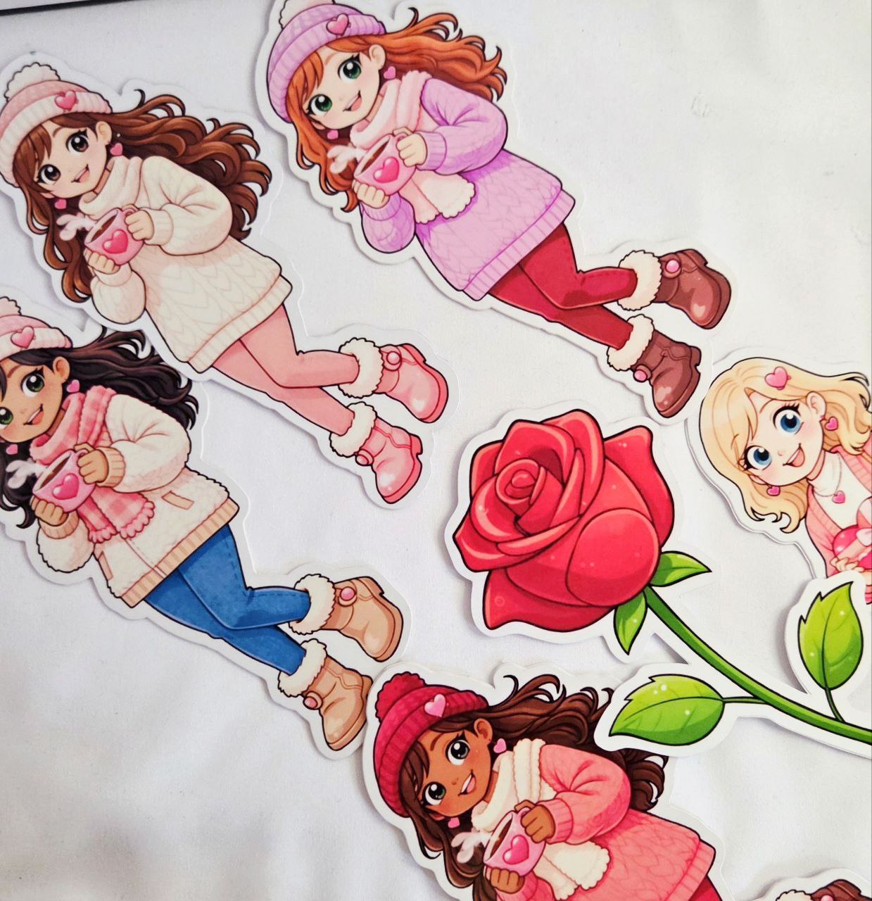 Crimson Rose Promise Bookmark