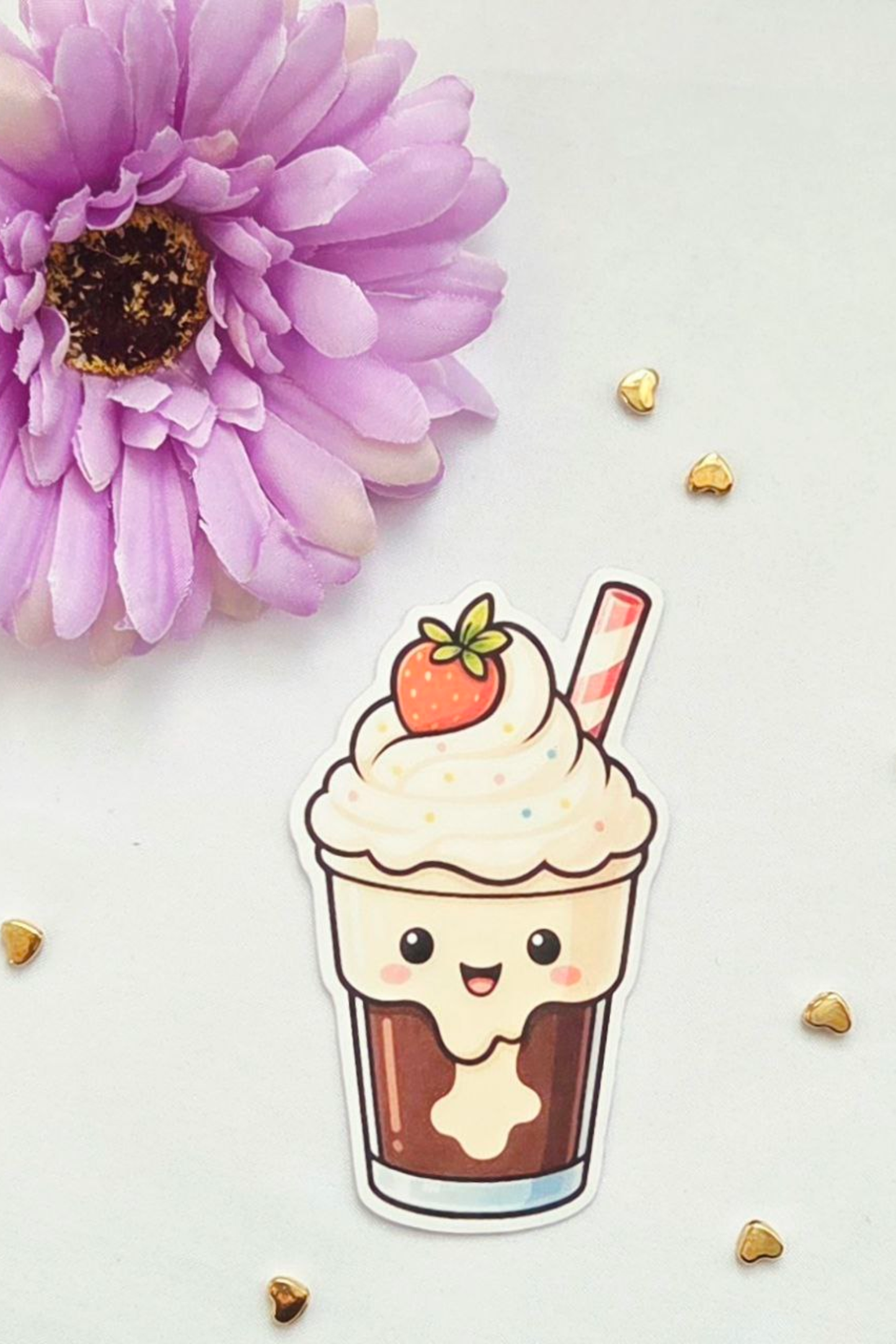 🍰 LivLivStar Sweet Fantasy Dessert Collection - Pack of 17 Stickers
