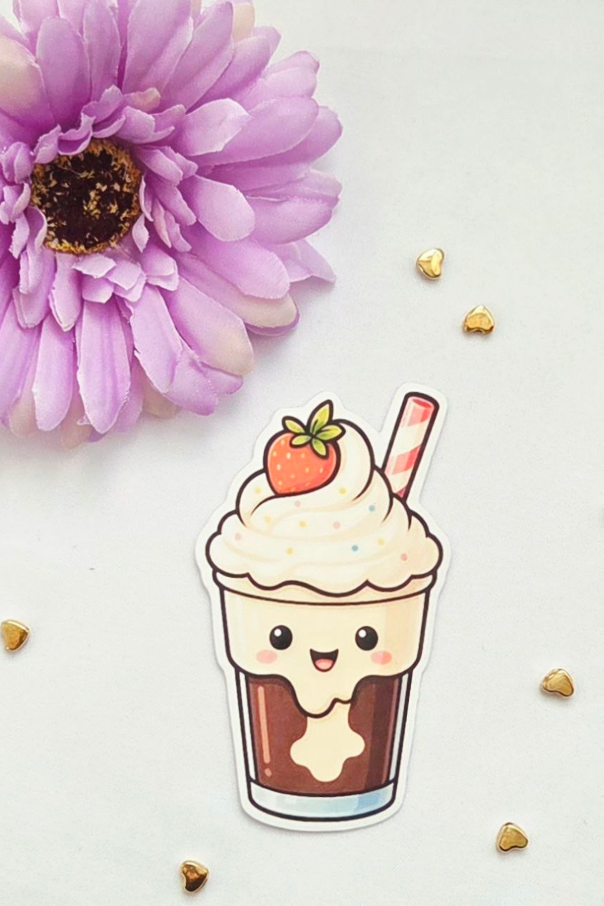 🍰 LivLivStar Sweet Fantasy Dessert Collection - Pack of 17 Stickers