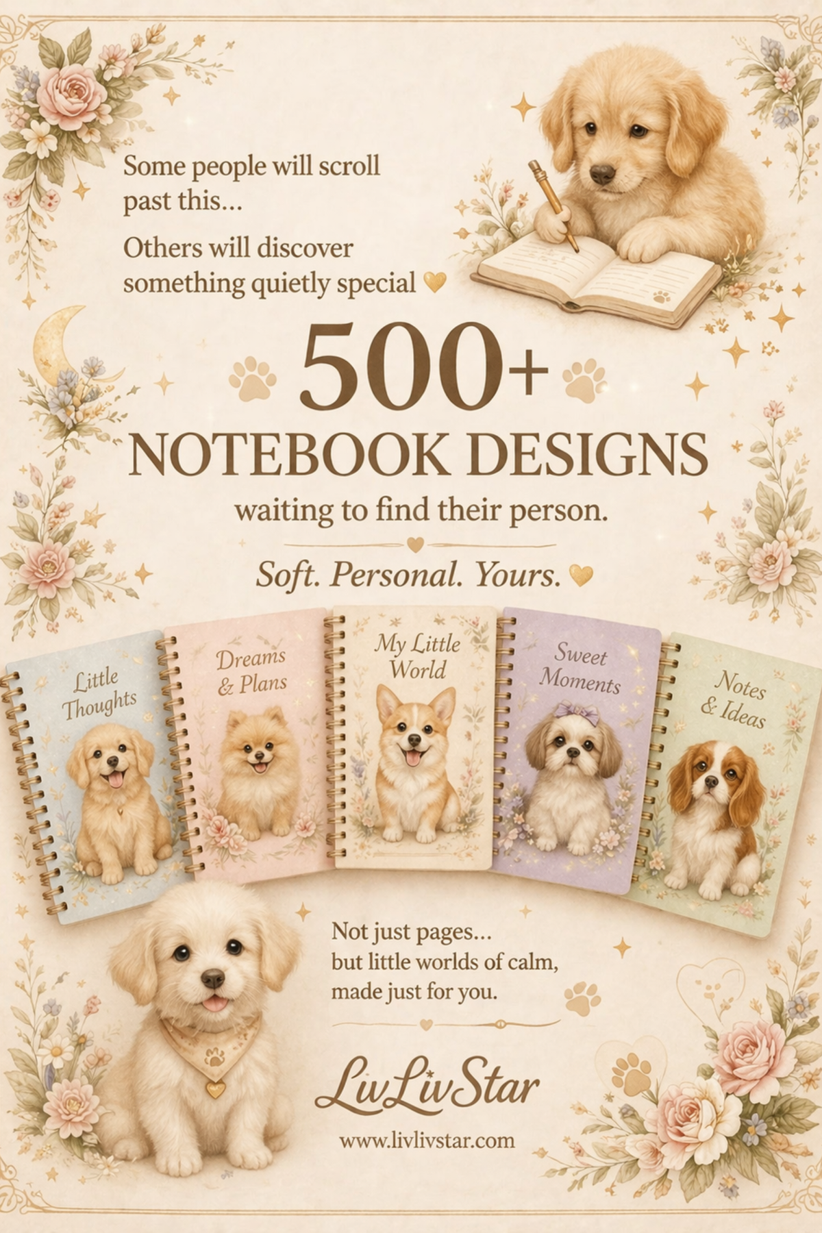 Dogs & Gentle Moments Notebook