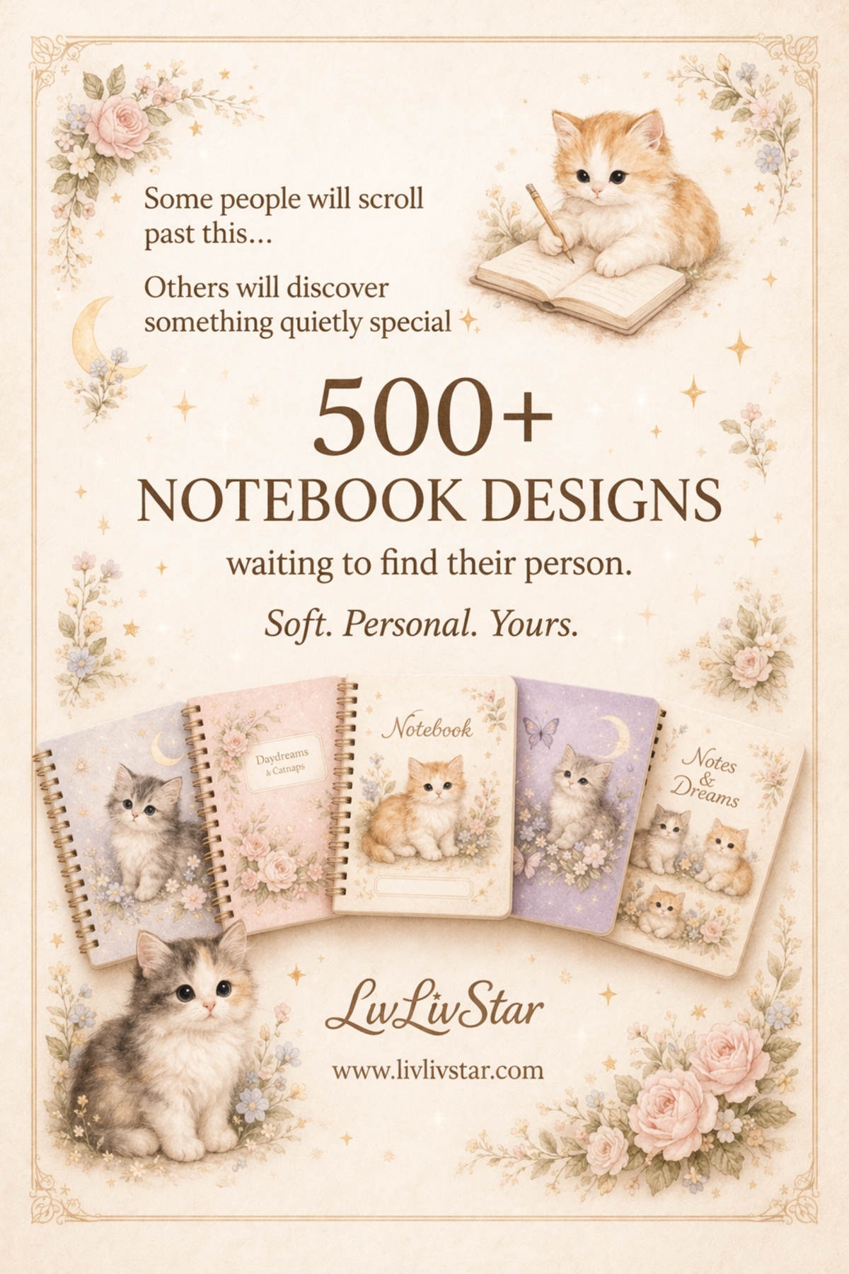 Cats & Gentle Moments Notebook