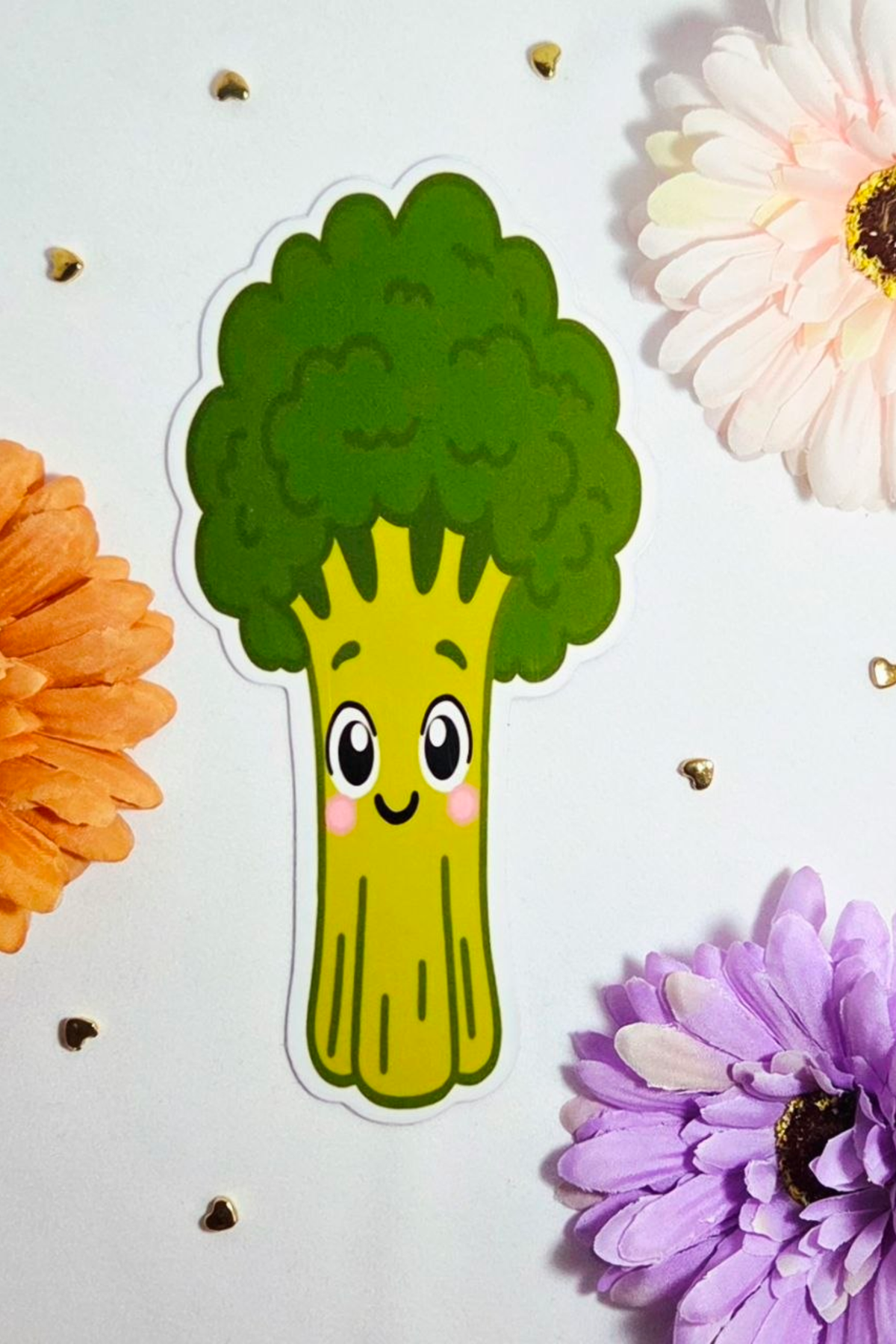 Happy Broccoli Bookmark
