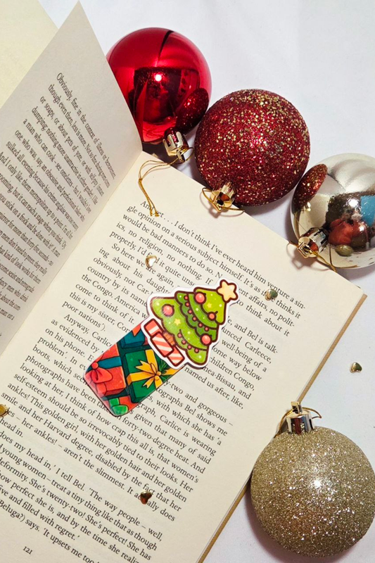 Christmas Tree Magnetic Bookmark