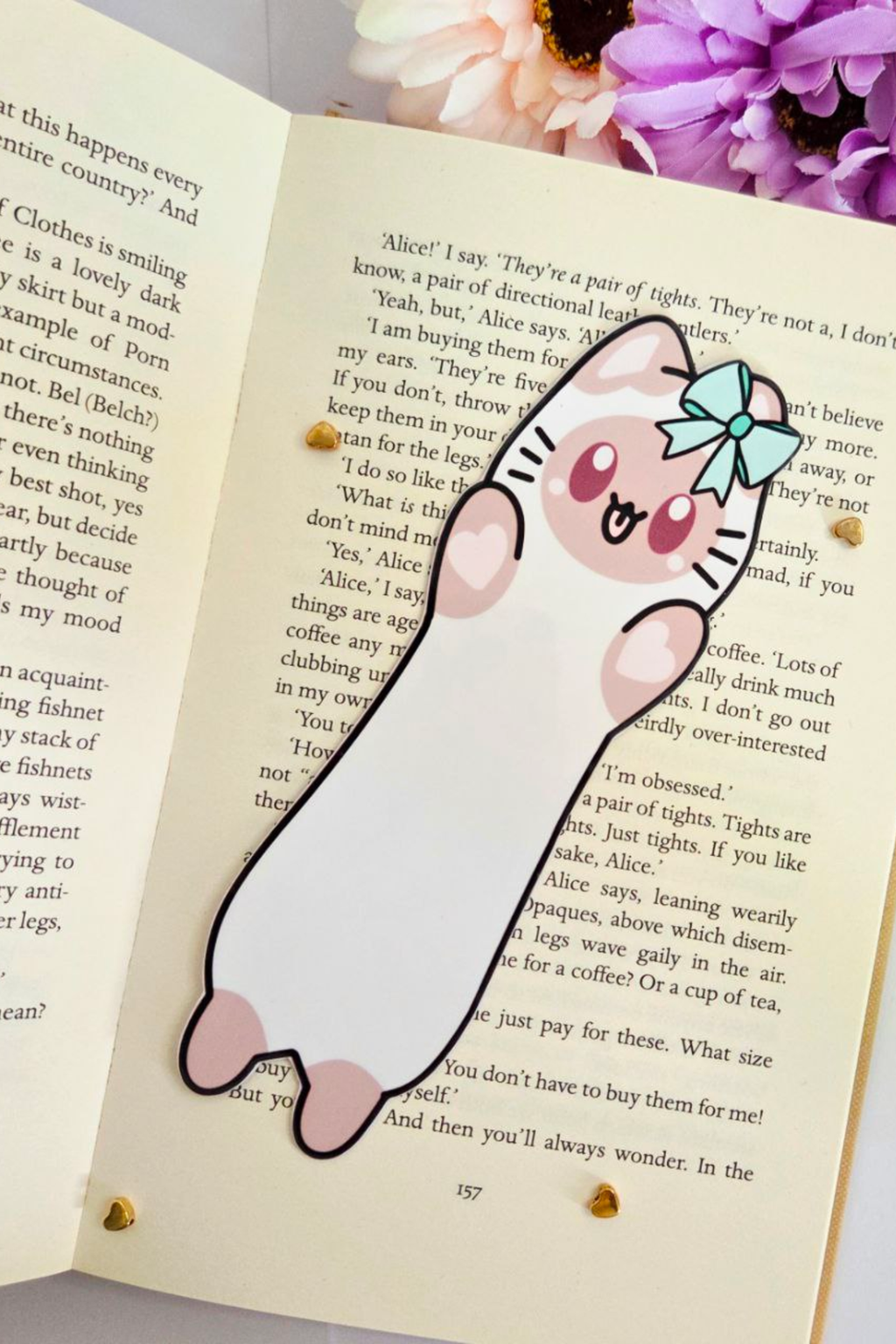 LivLivStar™ Cat Bookmark Bundle pack of 8 bookmark