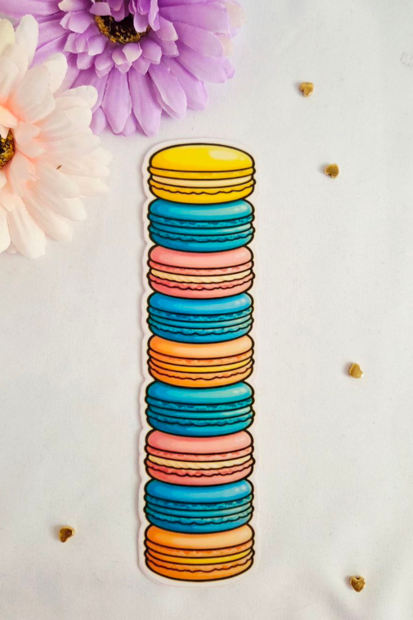 Paris Macaron Tower Dessert Bookmark