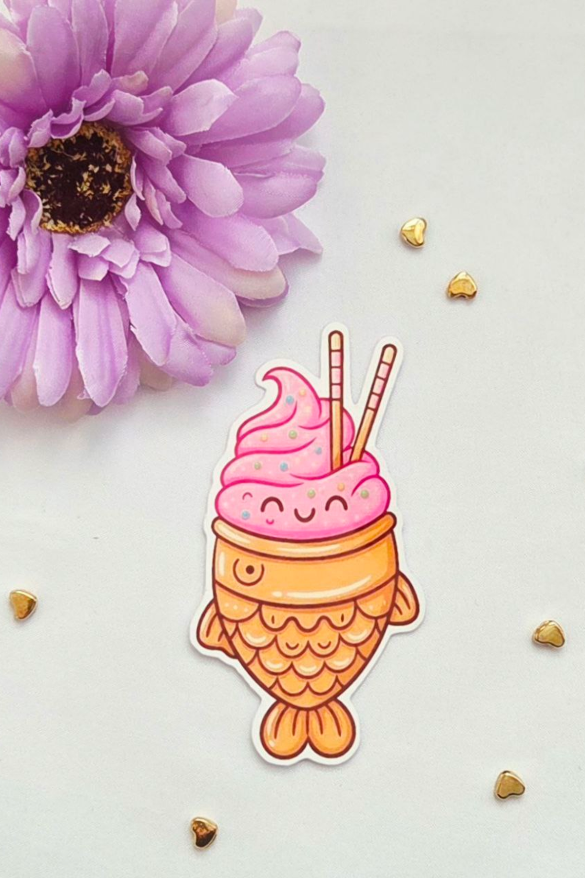 🍰 LivLivStar Sweet Fantasy Dessert Collection - Pack of 17 Stickers