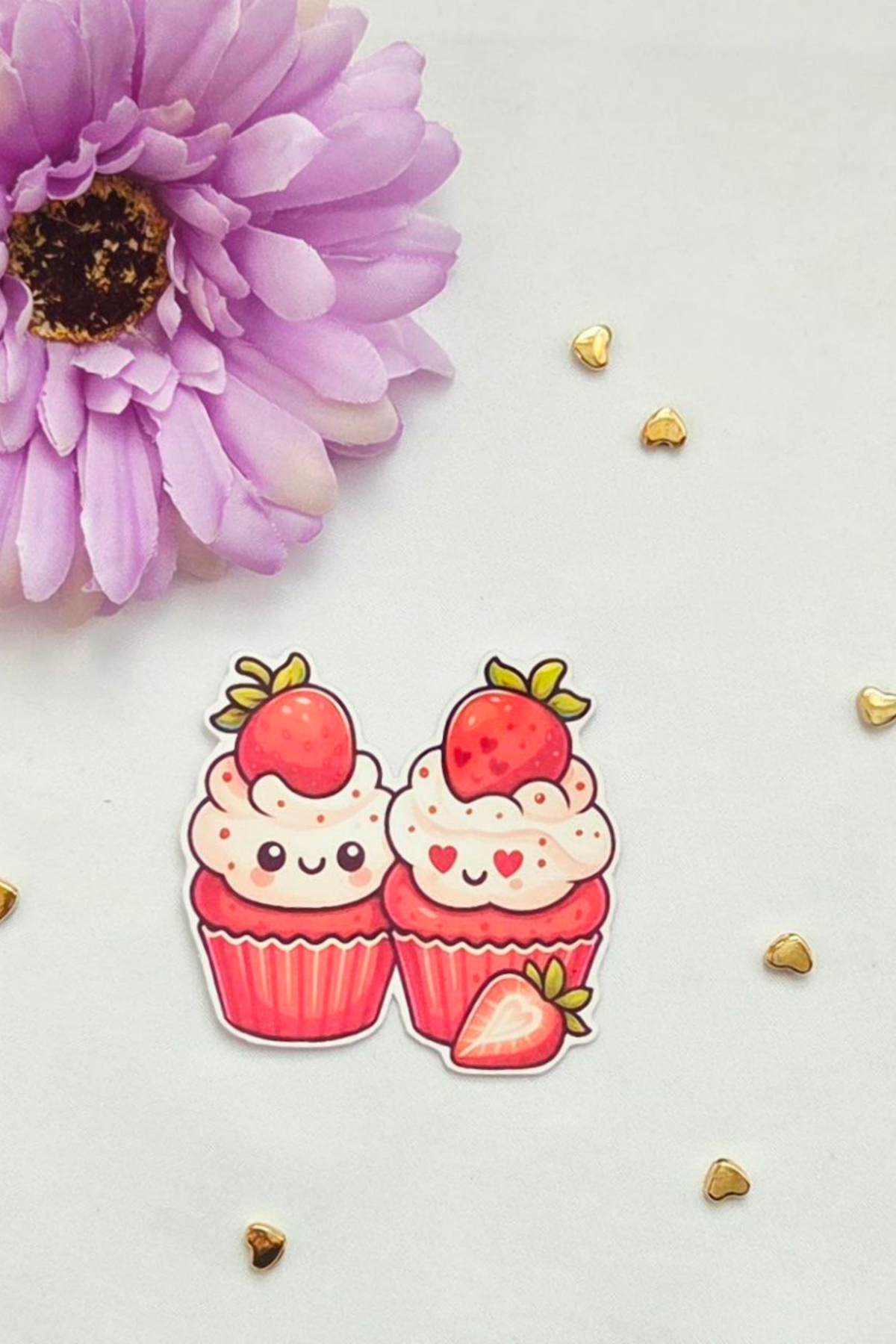 🍰 LivLivStar Sweet Fantasy Dessert Collection - Pack of 17 Stickers
