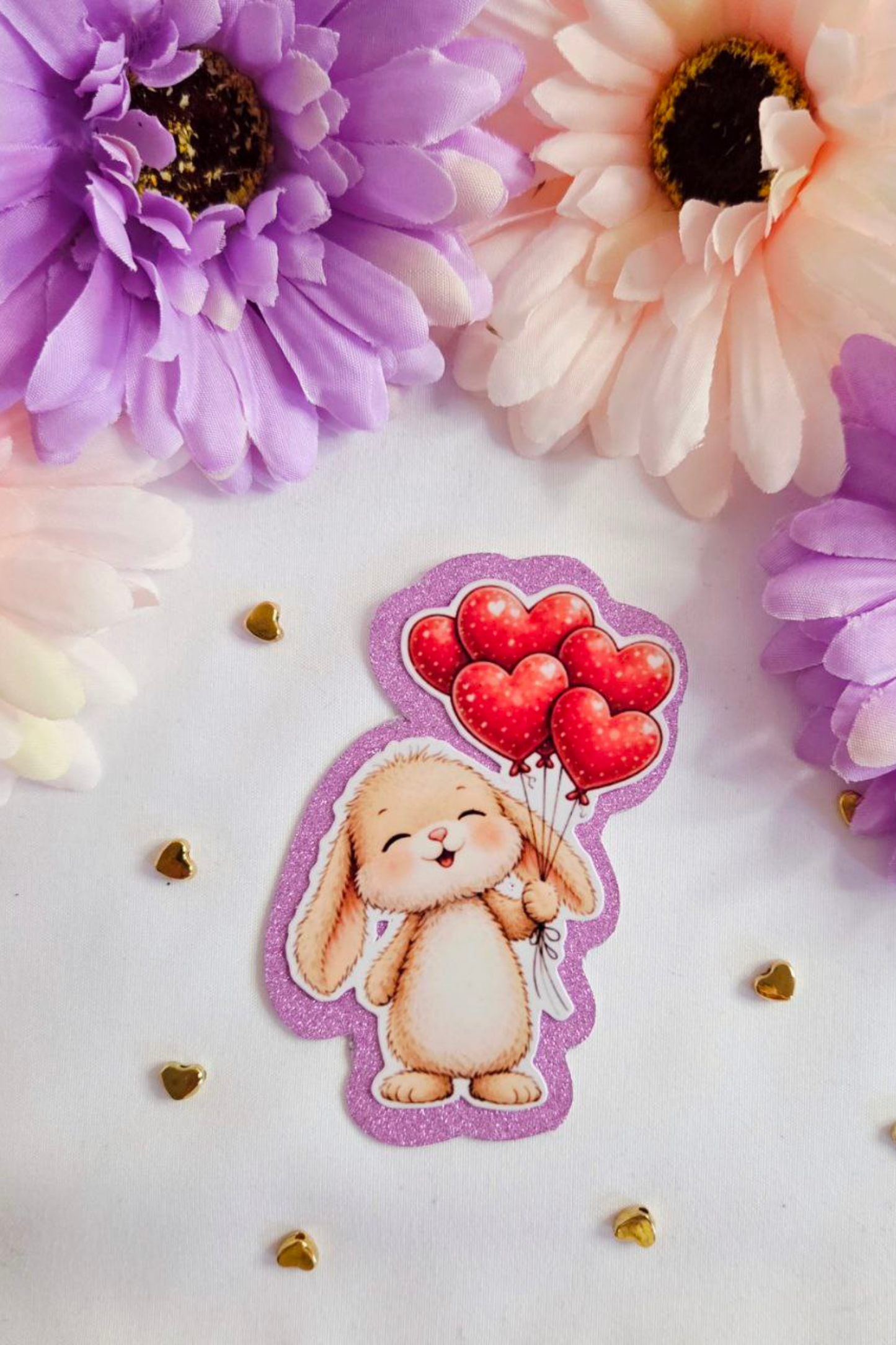 Bunny Glitter Sticker