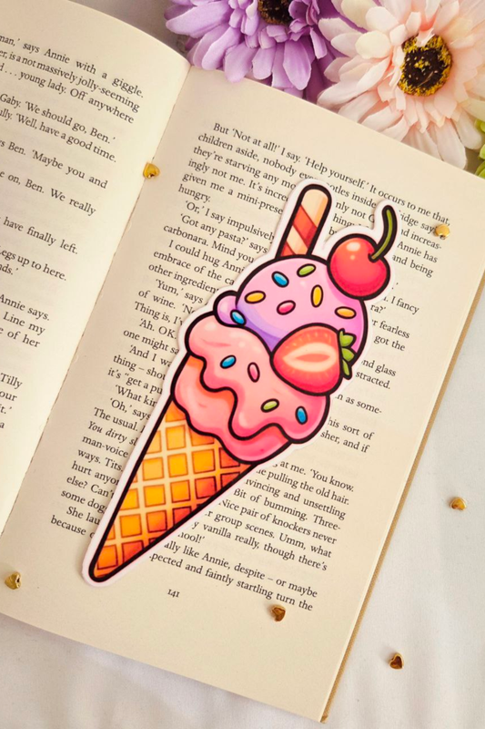 Cherry Berry Sprinkle Dream Dessert Bookmark
