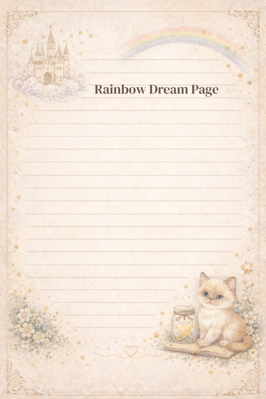 Cats & Gentle Moments Notebook