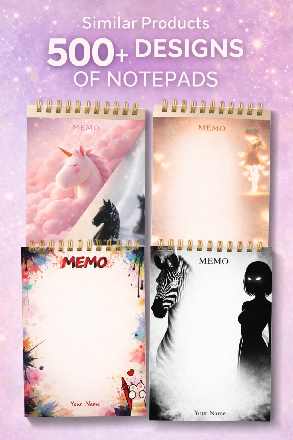 A5 Notepad - Moonlight Memo