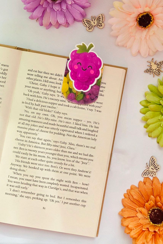 Grapes Magnetic Bookmark