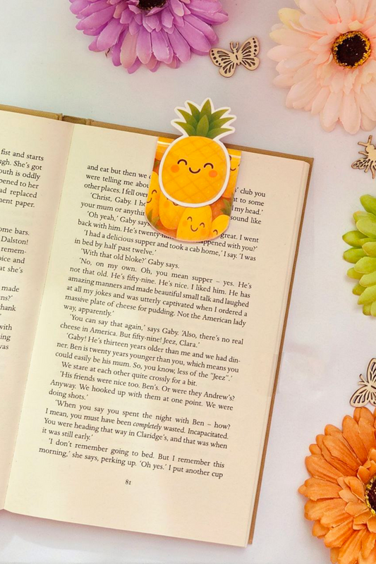 Pineapple Magnetic Bookmark