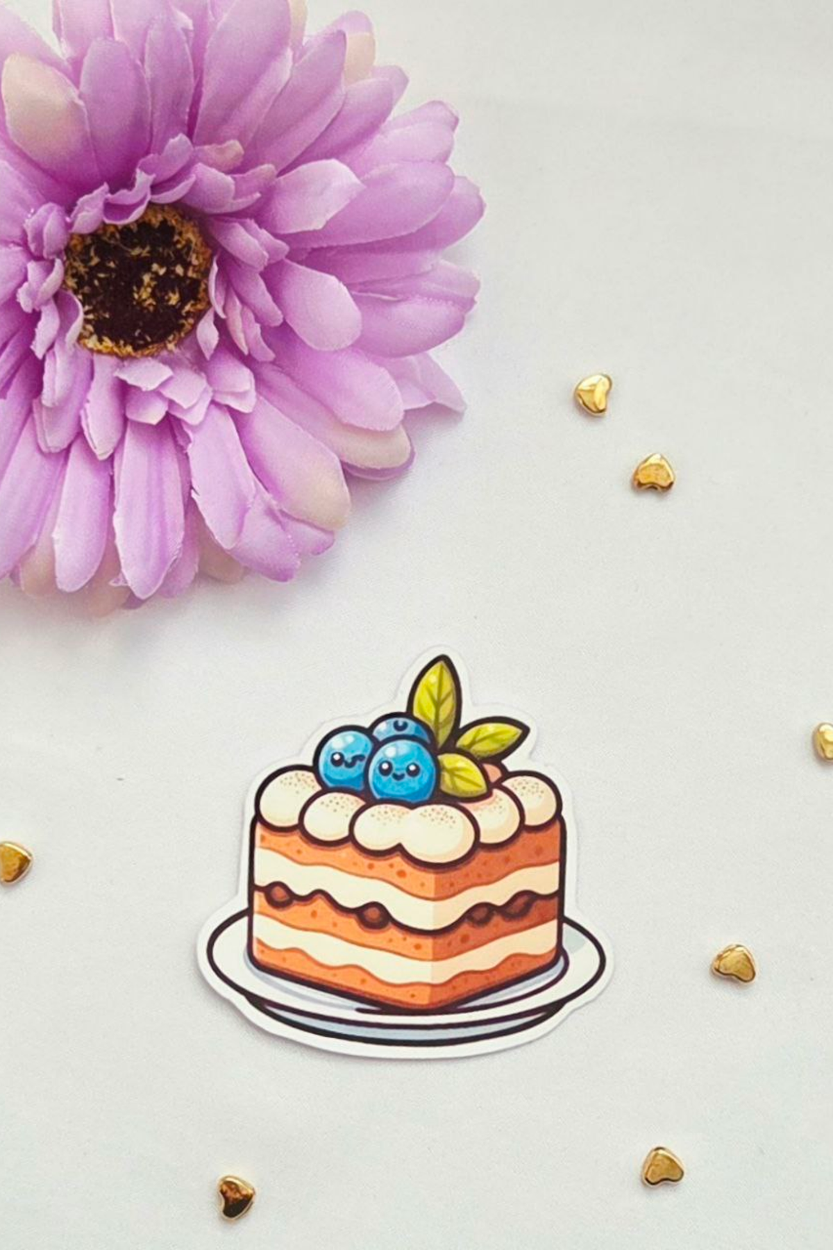 🍰 LivLivStar Sweet Fantasy Dessert Collection - Pack of 17 Stickers