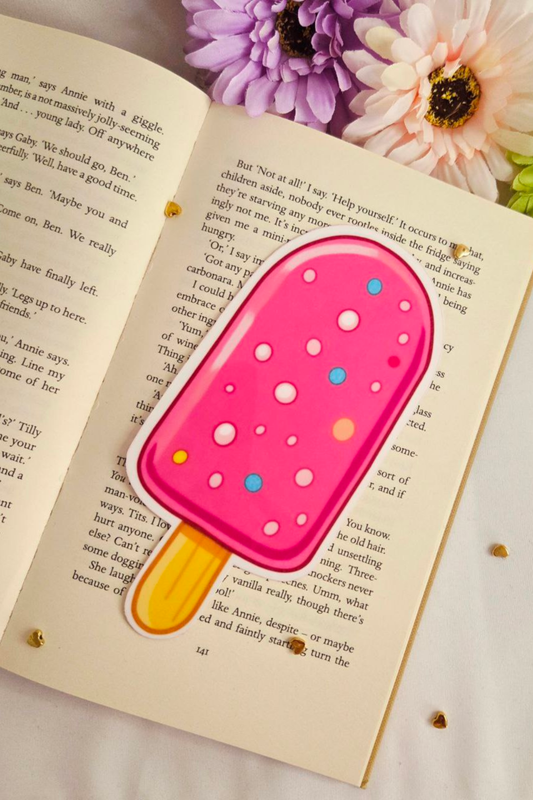 Bubblegum Sprinkle Pop Bookmark