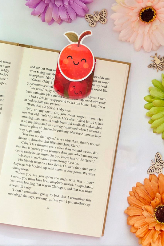 Cherry Magnetic Bookmark