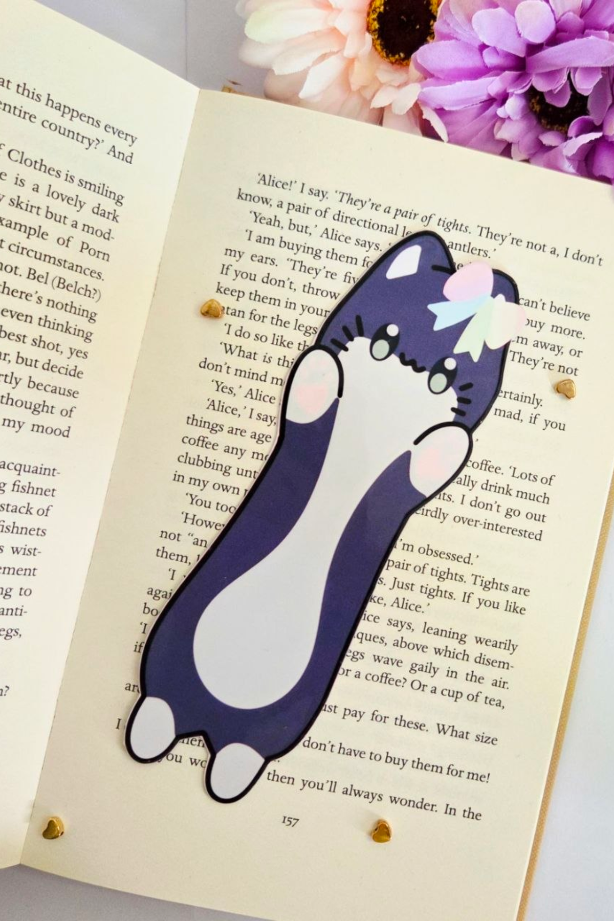 LivLivStar™ Cat Bookmark Bundle pack of 8 bookmark
