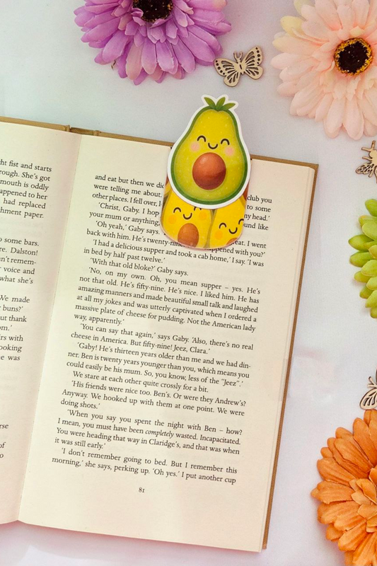 Avocado Magnetic Bookmark