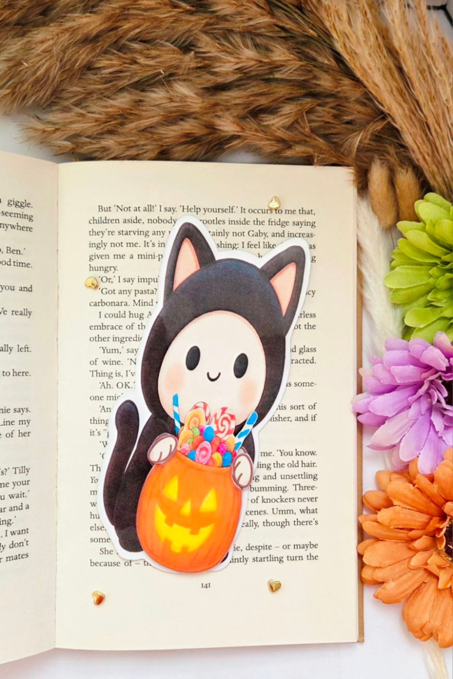 Witchy Glow & Candy Cat Bookmark collection