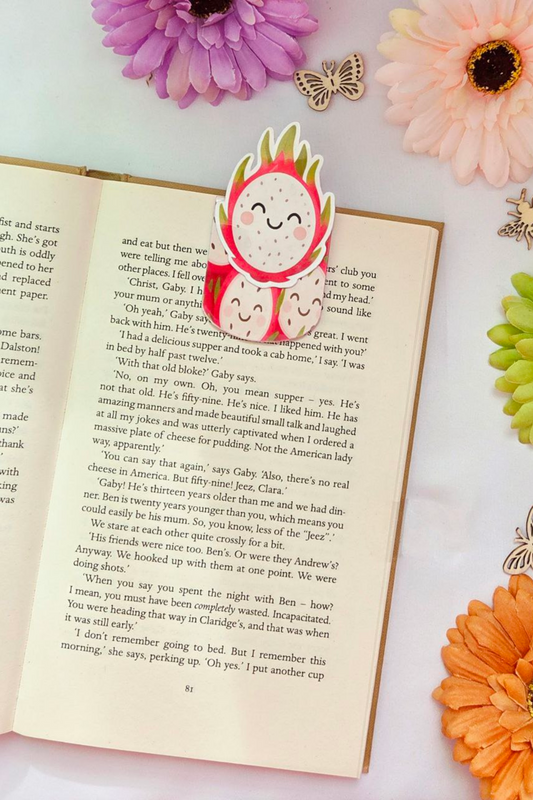Dragon Fruit Magnetic Bookmark