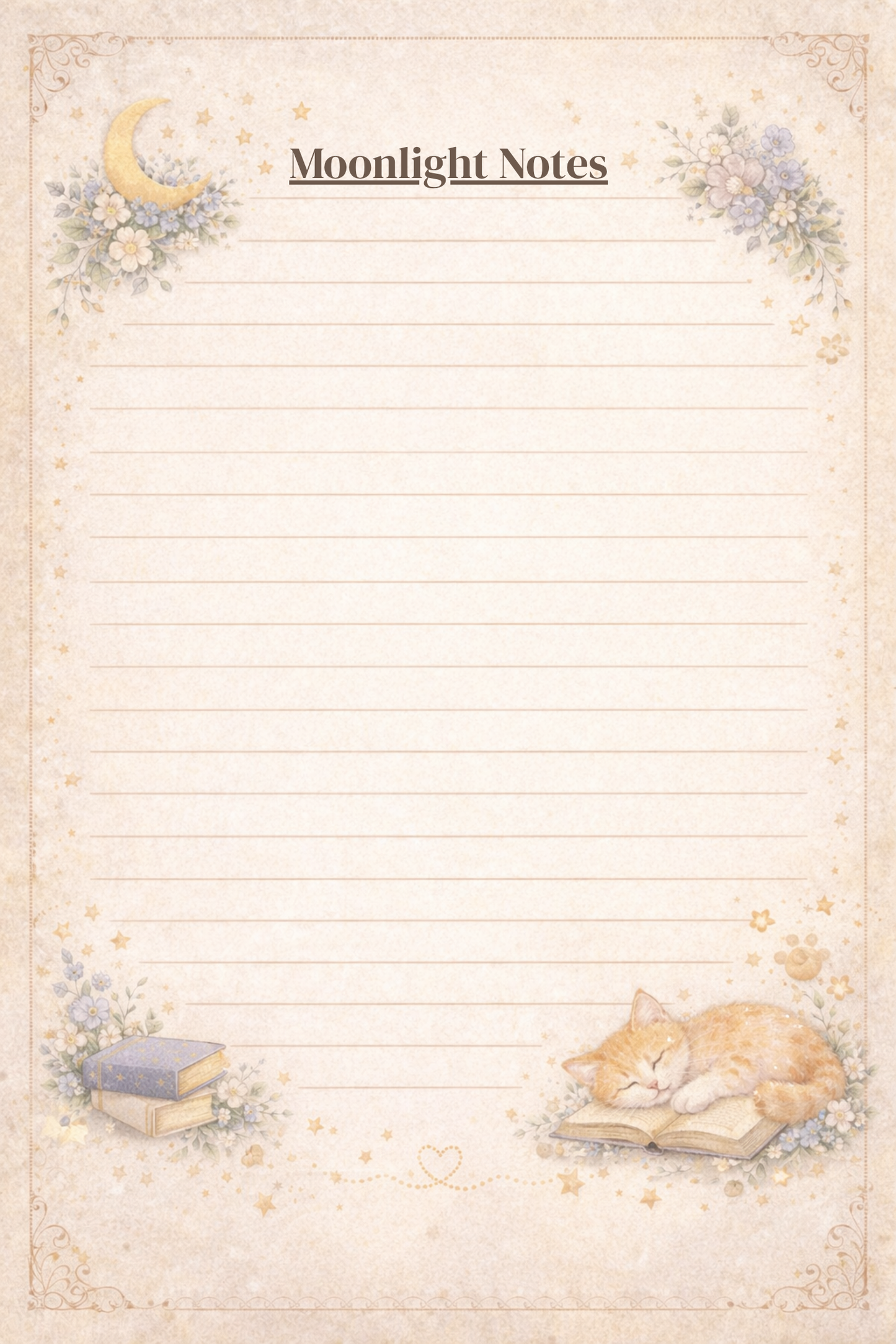 Cats & Gentle Moments Notebook