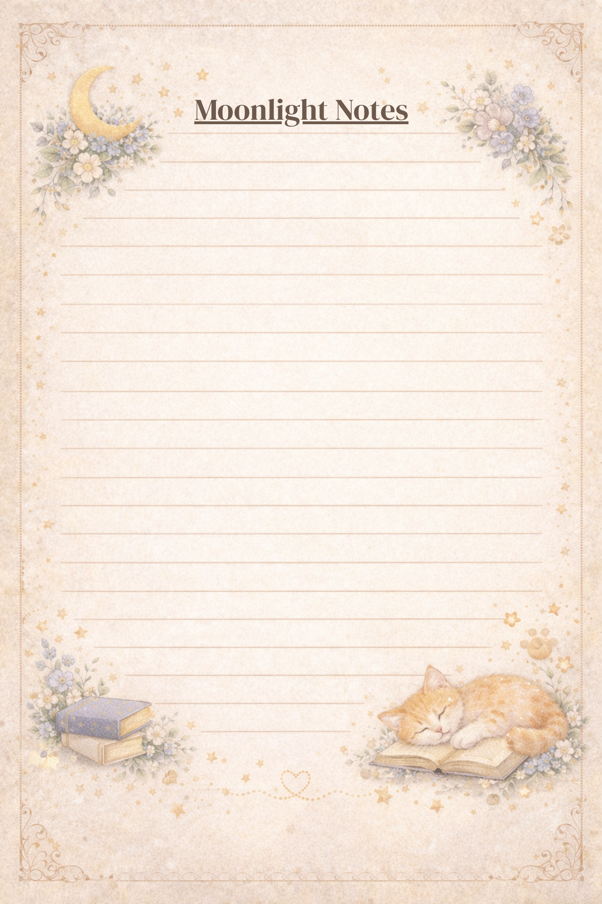 Cats & Gentle Moments Notebook