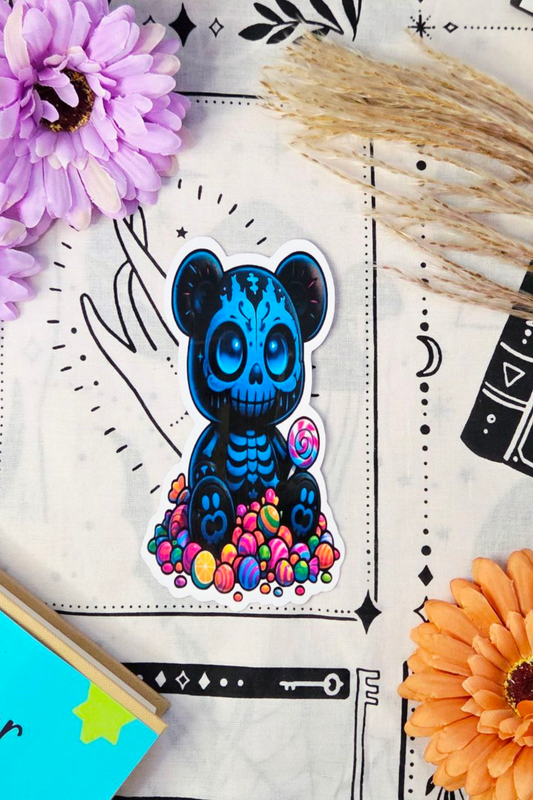 Midnight Candy Teddy Sticker