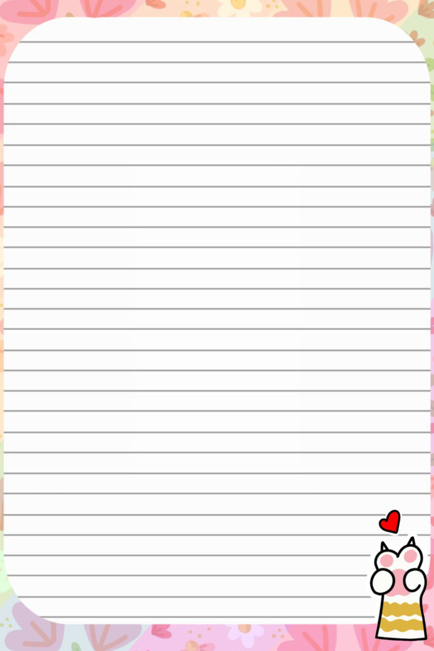 Pastel Meadow Dreams Notebook