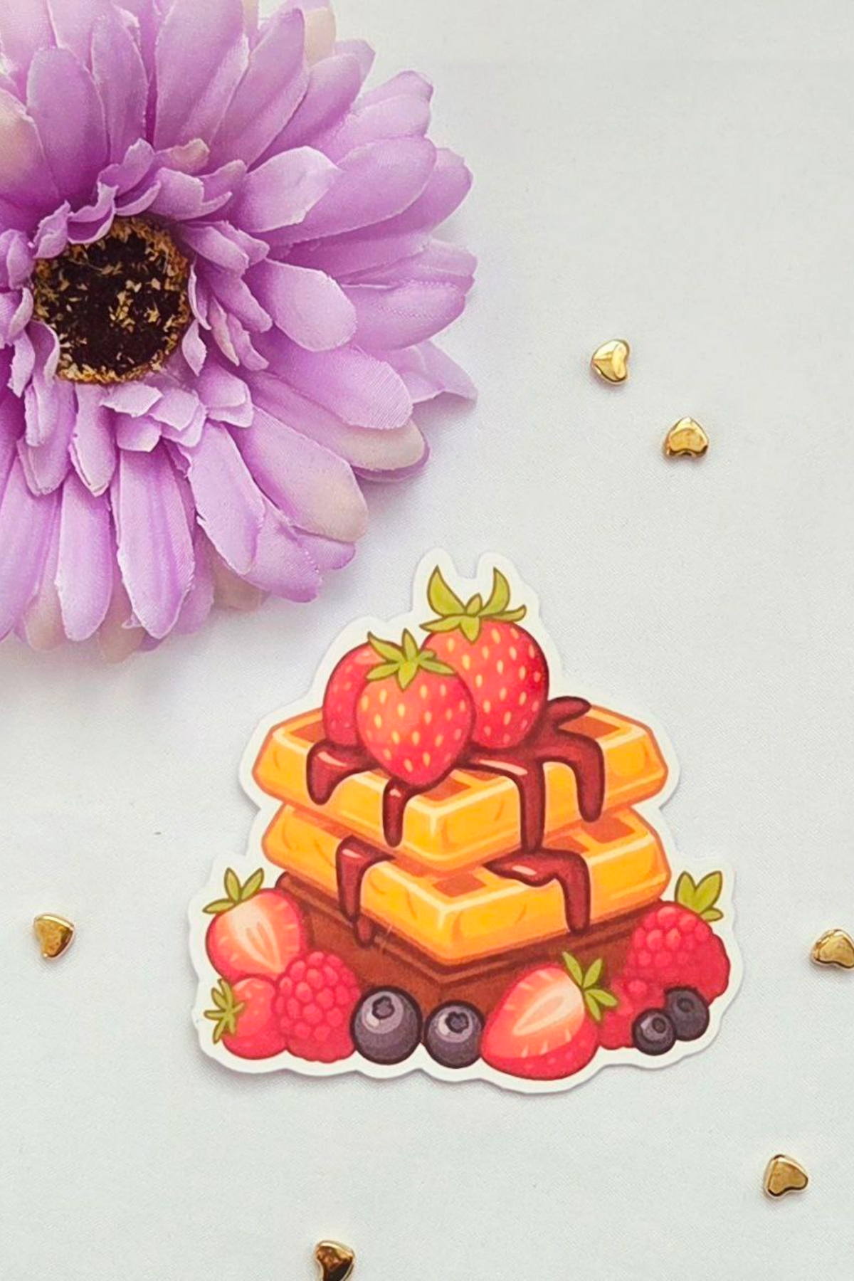 🍰 LivLivStar Sweet Fantasy Dessert Collection - Pack of 17 Stickers