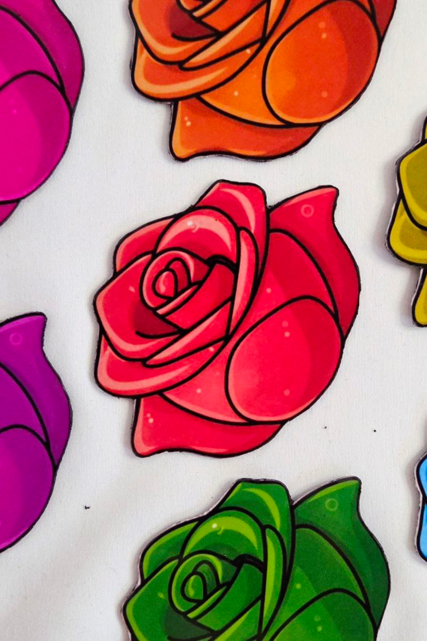 Rainbow Rose Aura – Magnetic Edition