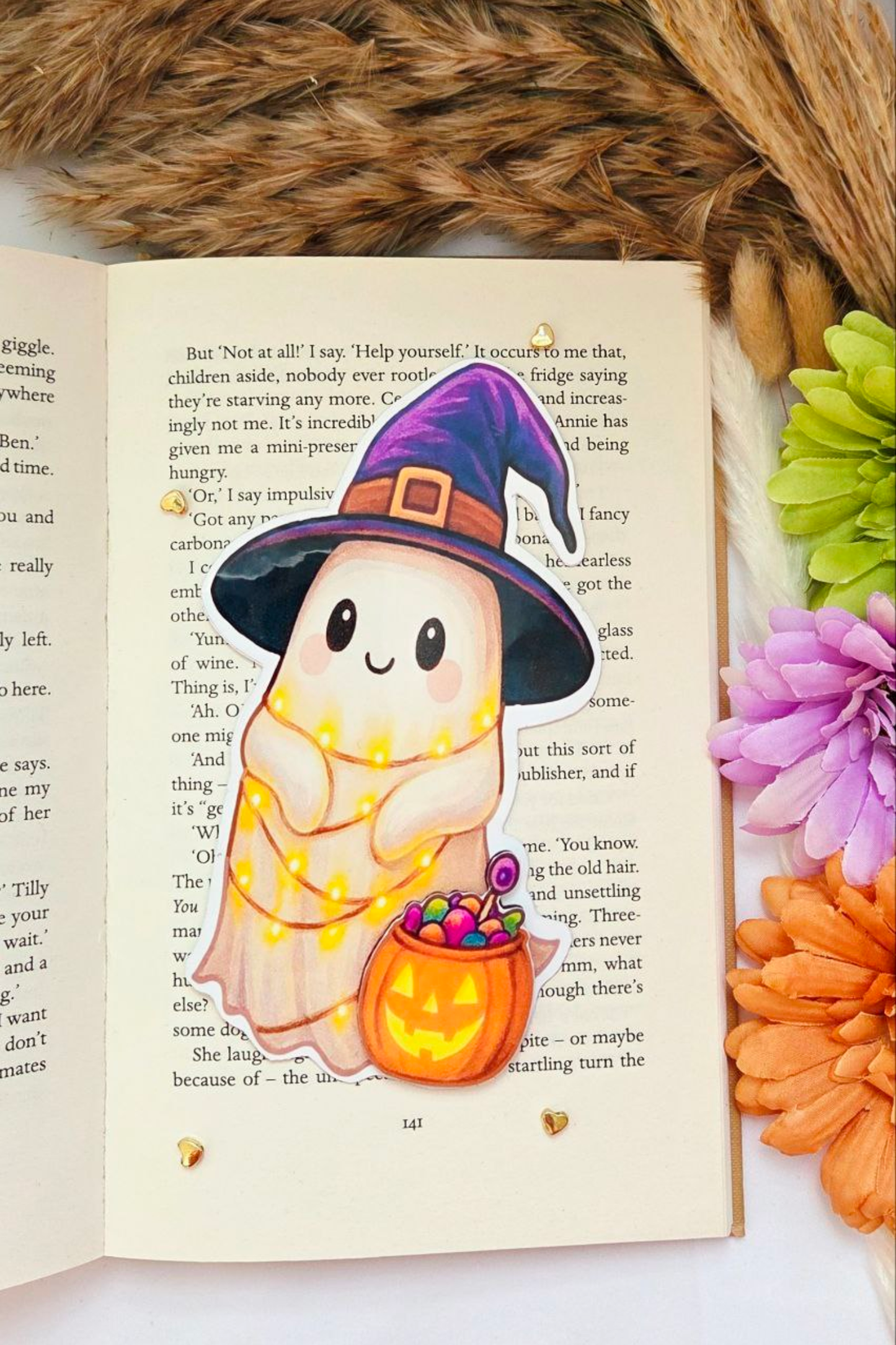 Witchy Glow & Candy Cat Bookmark collection