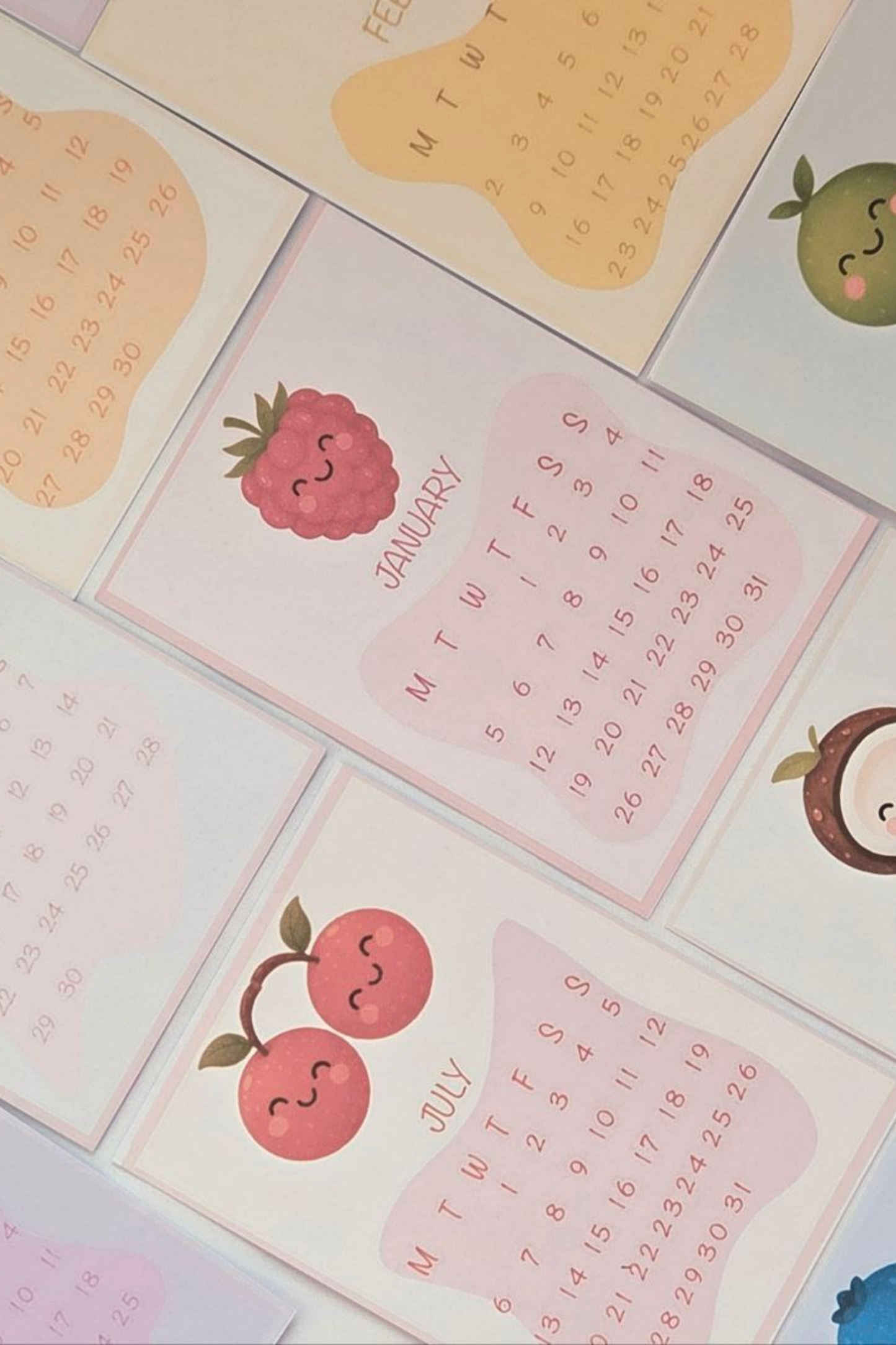 Fruity Smiles Calendar 2026