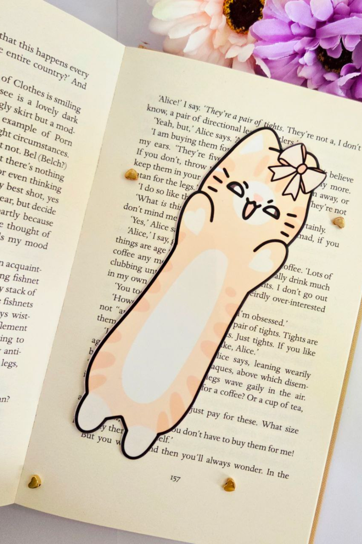 LivLivStar™ Cat Bookmark Bundle pack of 8 bookmark