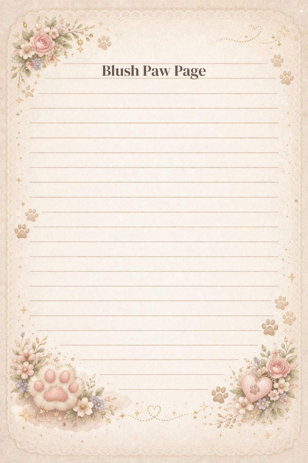 Cats & Gentle Moments Notebook
