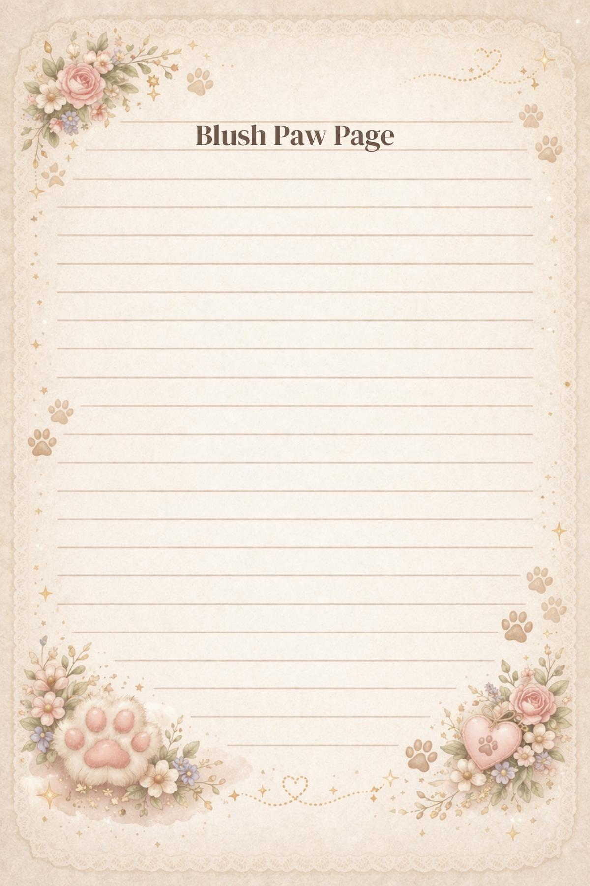 Cats & Gentle Moments Notebook