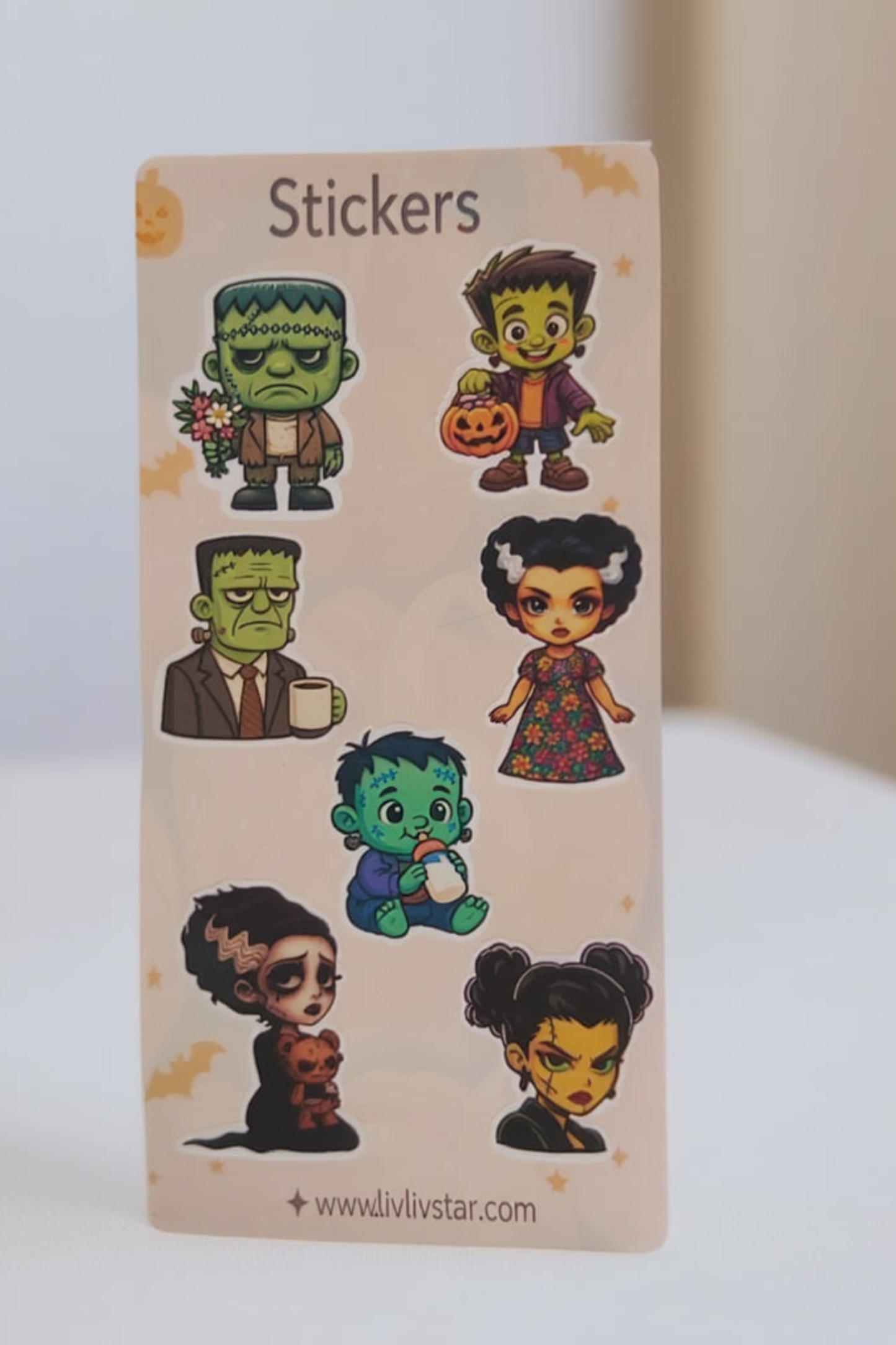 Haunted Cuties Collection - Pack of 9 sticker sheets