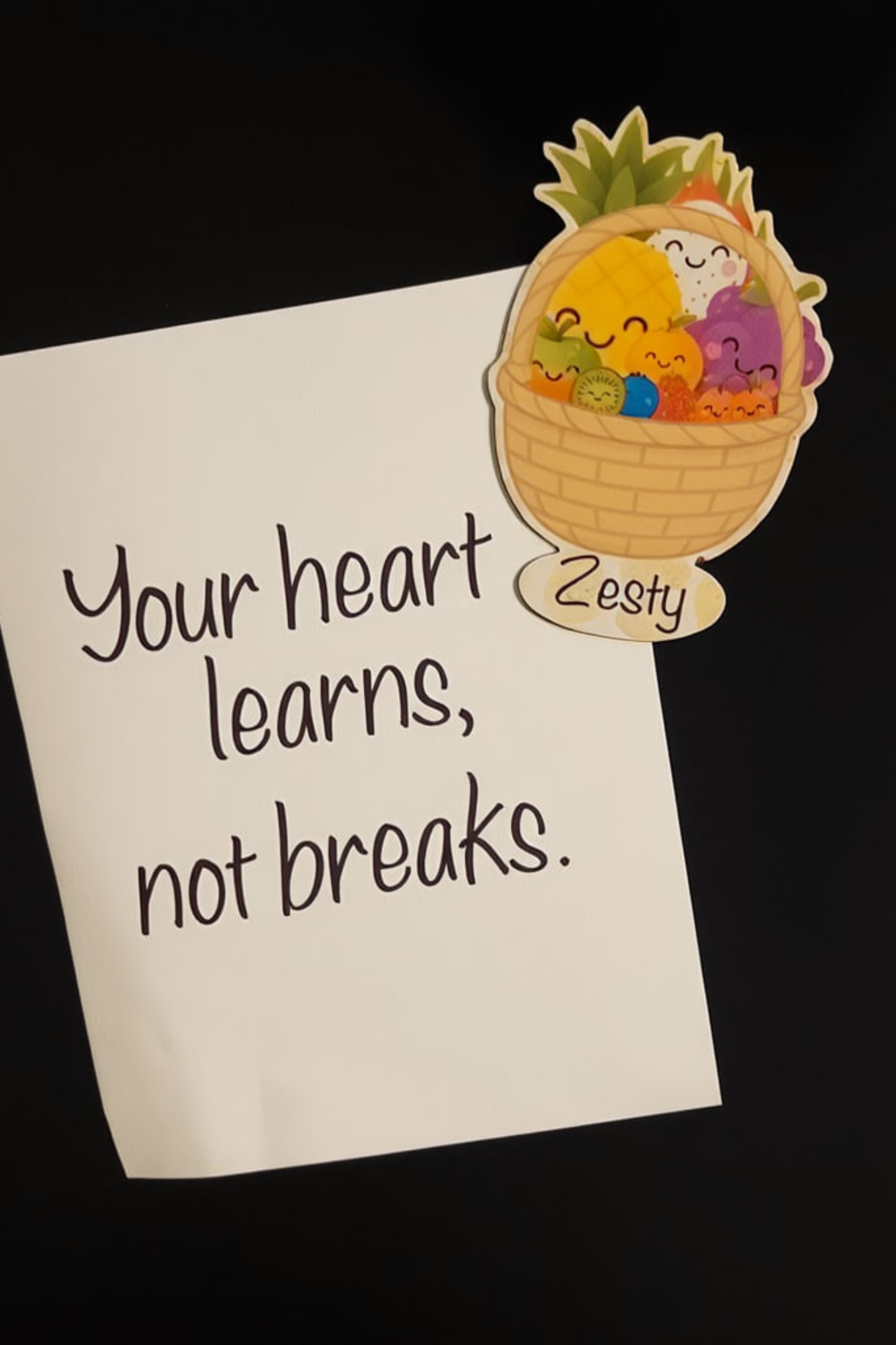 Fruity Smiles Magnet Collection -Pack of 4 Magnets