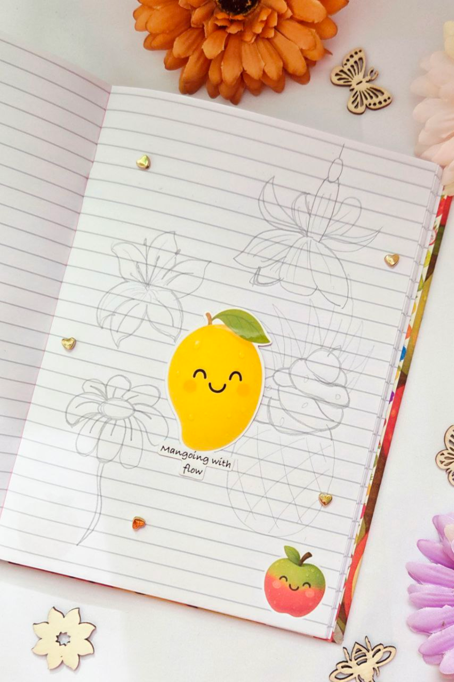 Fruity Smiles Sticker Pack - 18 Joyful Stickers