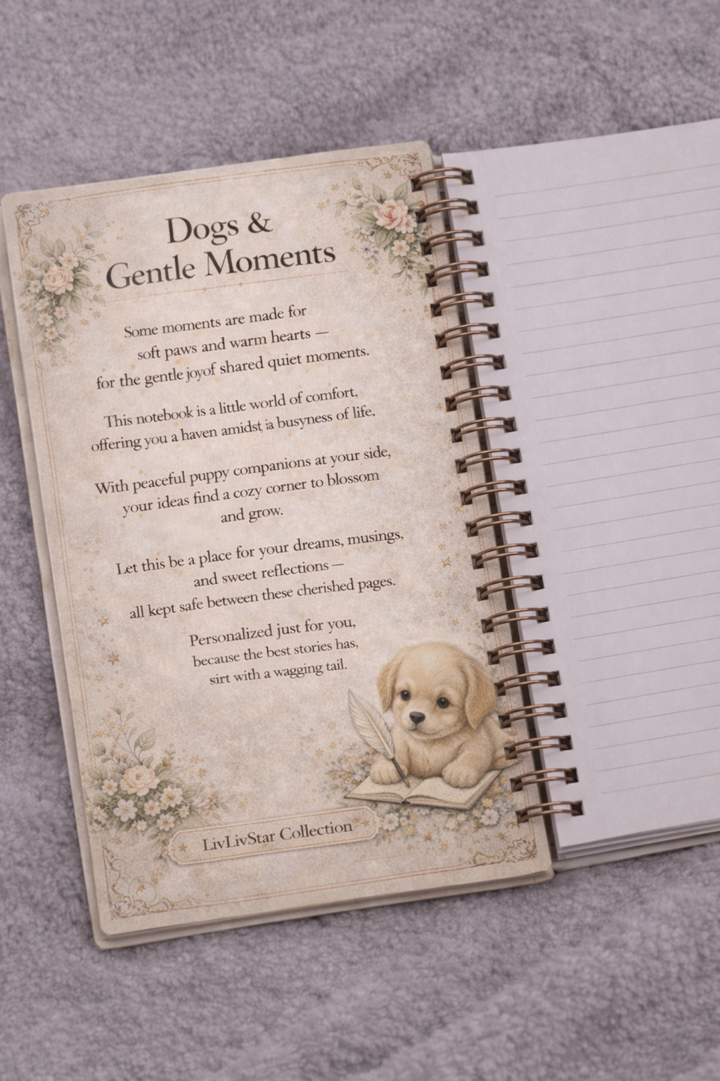 Dogs & Gentle Moments Notebook