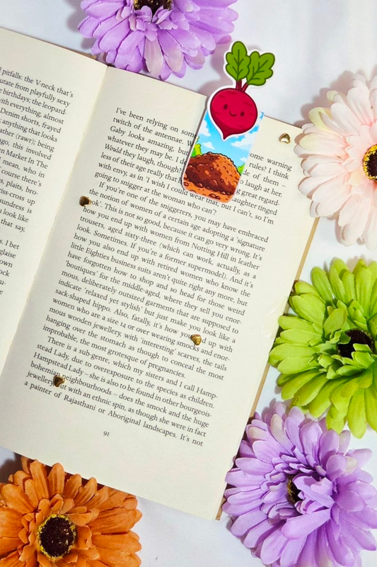 Sweet Beet Clip - Magnetic Bookmark