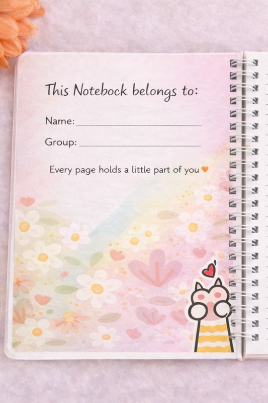 Pastel Meadow Dreams Notebook
